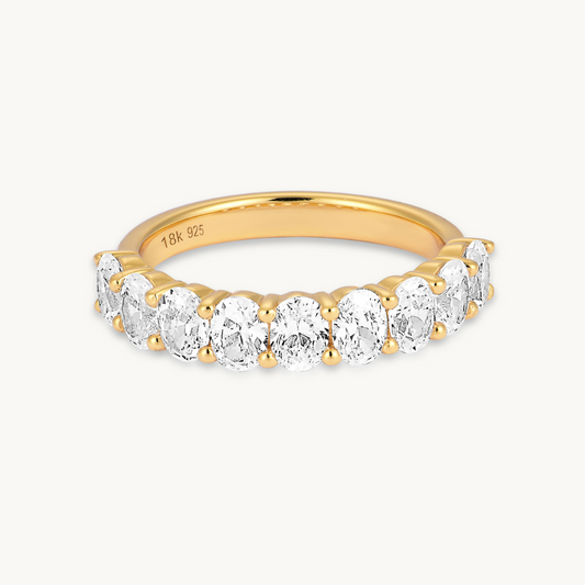 Oval Eternity Ring