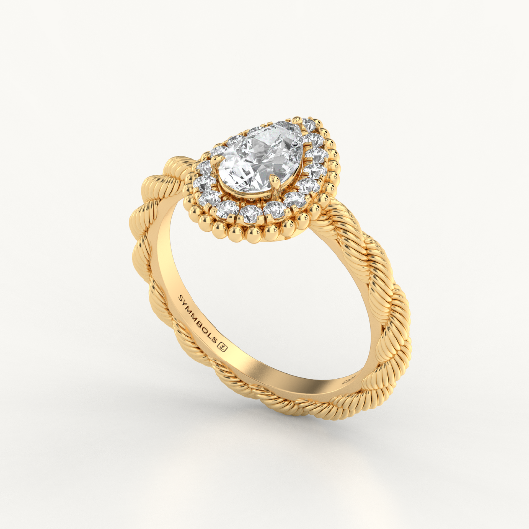 Pear Cut Ring