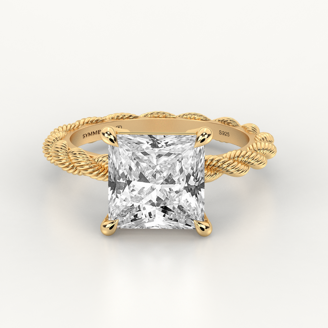Princess Cut Solitaire Ring