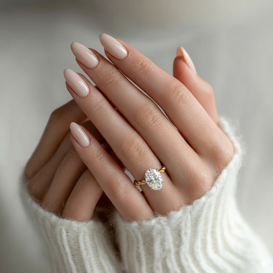 Rope Oval Cut Ring