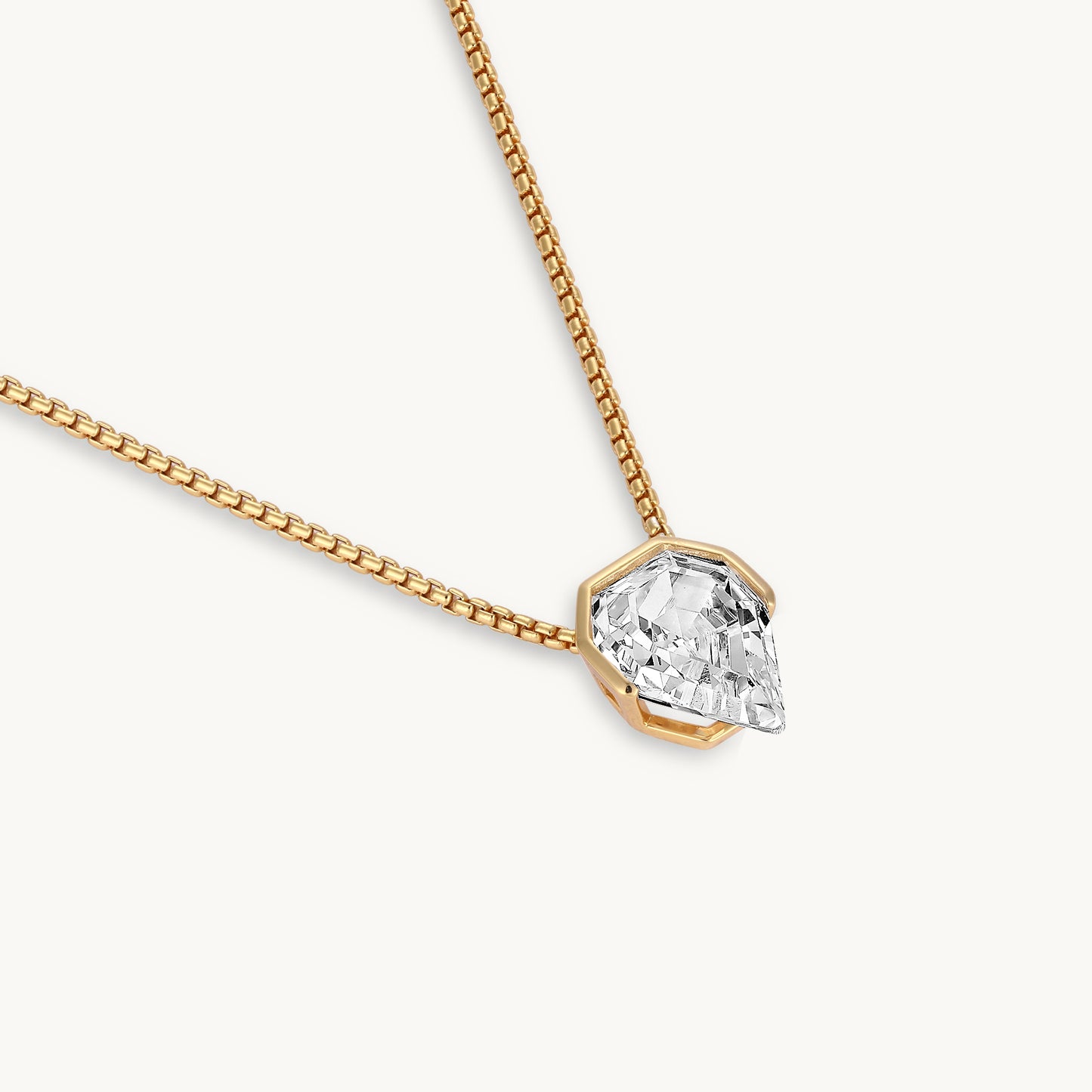 Teardrop Pendant Necklace