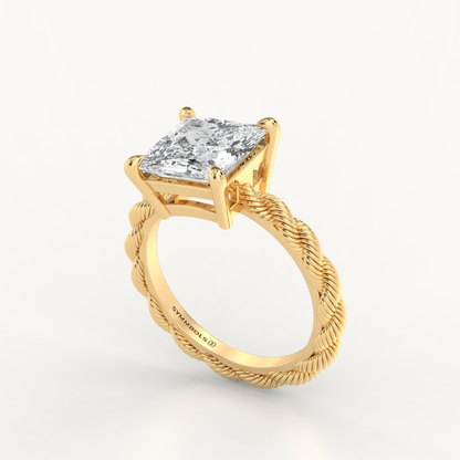 Princess Cut Solitaire Ring
