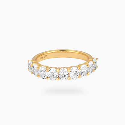 Oval Eternity Ring