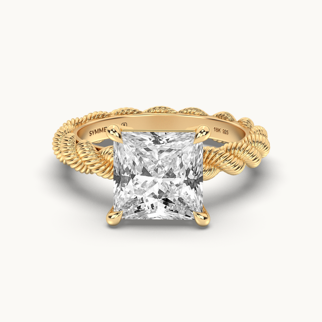 Symmbols Princess Cut Ring