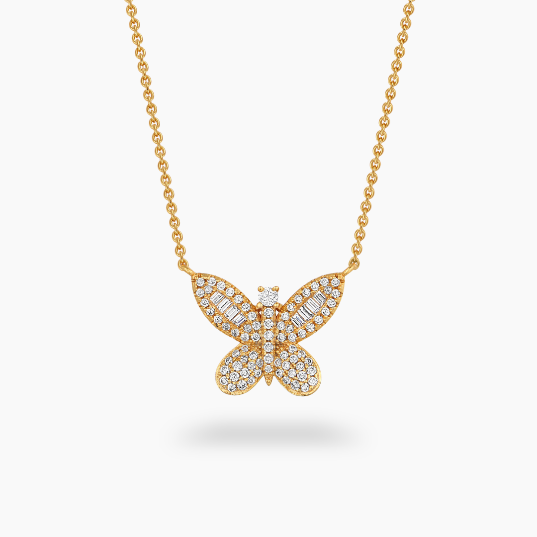 Butterfly Pendant Necklace