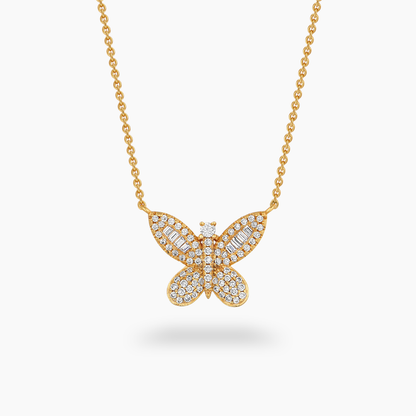 Butterfly Pendant Necklace