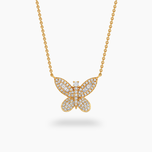 Butterfly Pendant Necklace