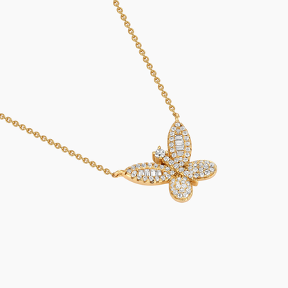 Butterfly Pendant Necklace