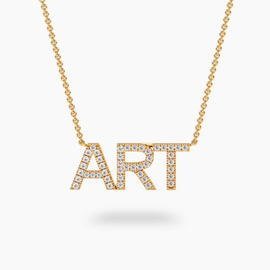 Art Encrusted Necklace