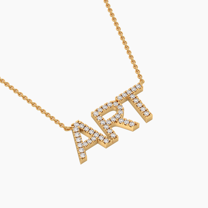 Art Encrusted Necklace