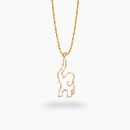 Elephant Pendant Necklace