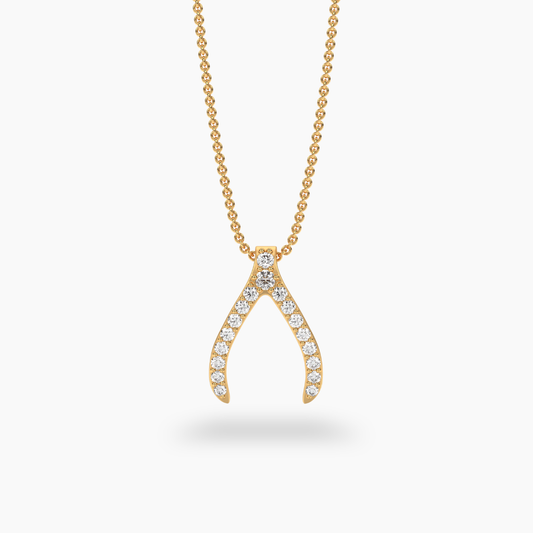 Wishbone Necklace