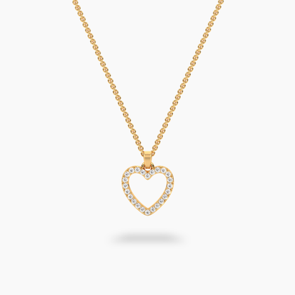 Heart Shaped Pendant Necklace