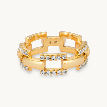 Chain Design Ring