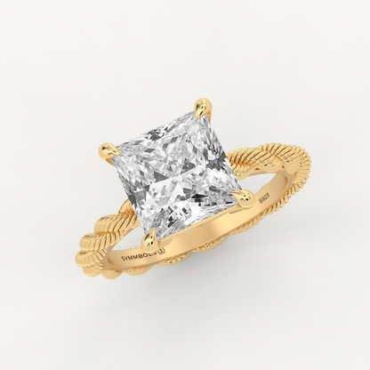 Princess Cut Solitaire Ring