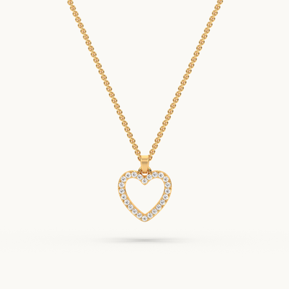 Heart Shaped Pendant Necklace