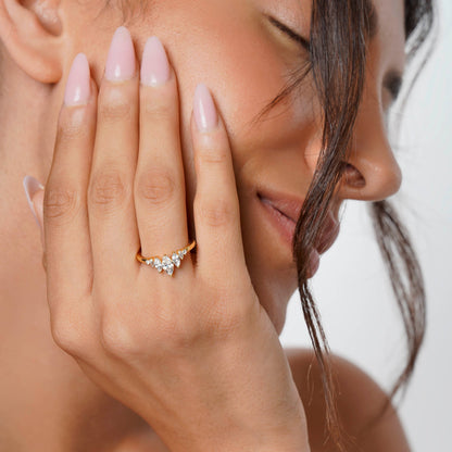 Aurora Crown Ring