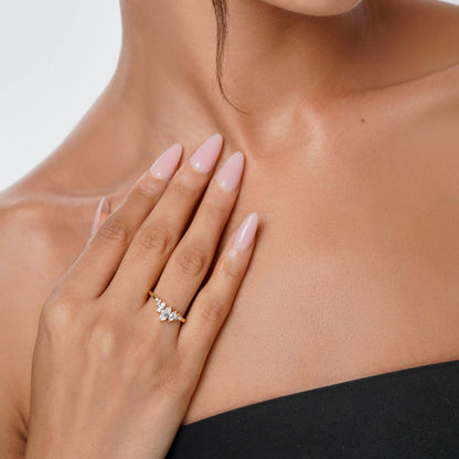 Aurora Crown Ring