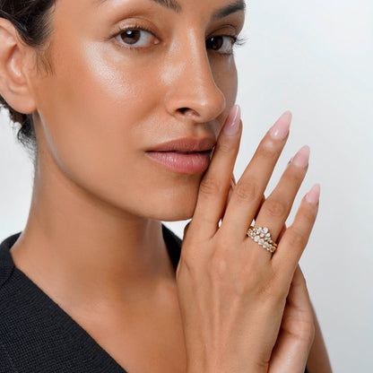 Aurora Crown Ring